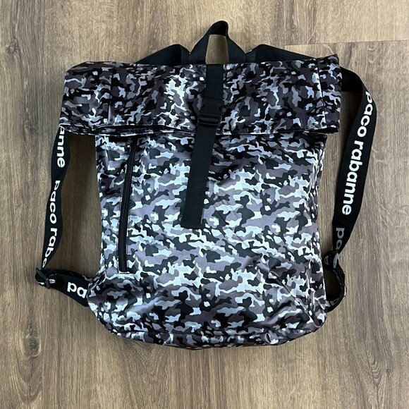 Paco Rabanne Camo Front Flap Backpack - Picture 3 of 12